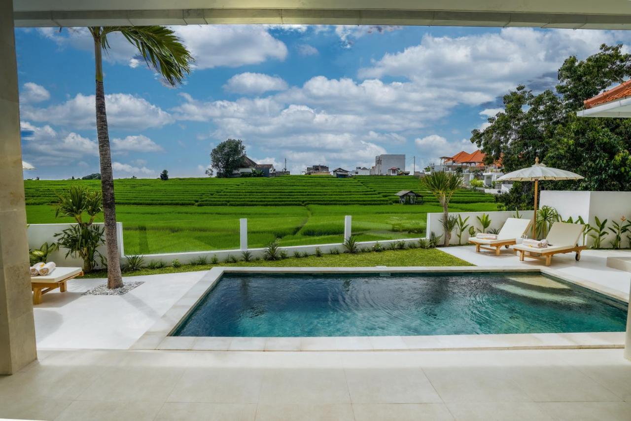 विला Santorini Sunset New 4 Bedroom With Beautiful Rice Paddy View And A Large Pool *